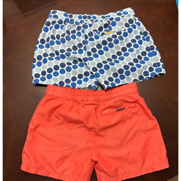 Sunny Patoche Swim Shorts Bundle Blue Circles Size Small *FLAW INSIDE*/Melon - Picture 2 of 12